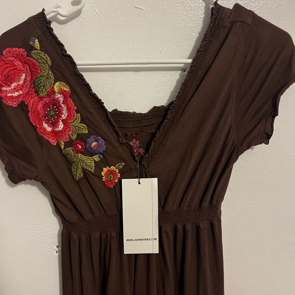 NWT Johnny Was Flower embroidered dress - Picture 6 of 8